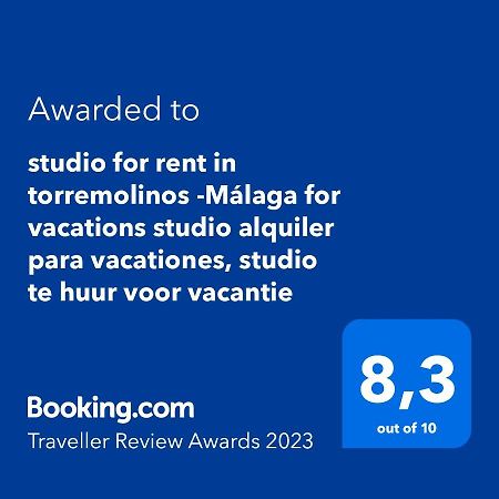 Апартаменты Studio For Rent In Torremolinos -Malaga For Vacations Studio Alquiler Para Vacationes, Studio Te Huur Voor Vacantie Calle Rio Mesa 5 Экстерьер фото